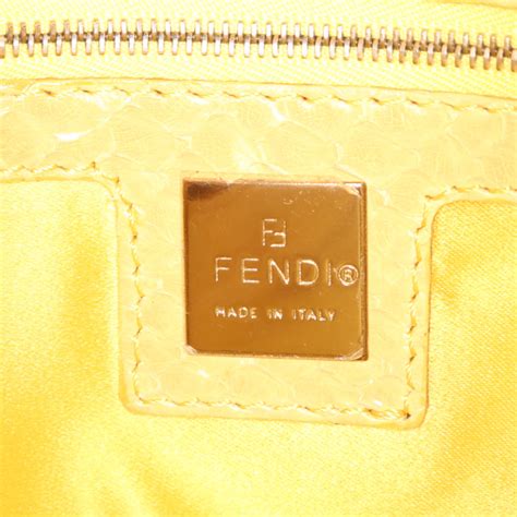 Valigie Fendi giallo per Donna 